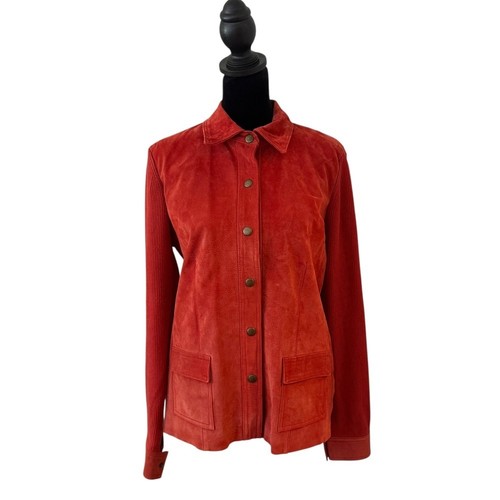 Giacca camicia donna pelle