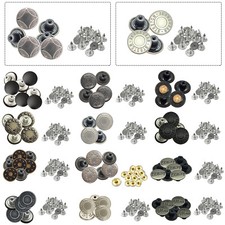 Bottoni in ottone 17 mm con