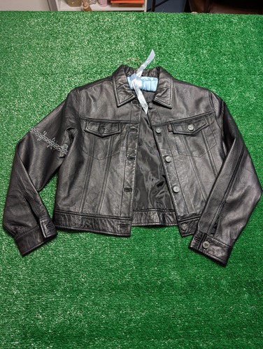 Giacca pelle jeans - giacca, di