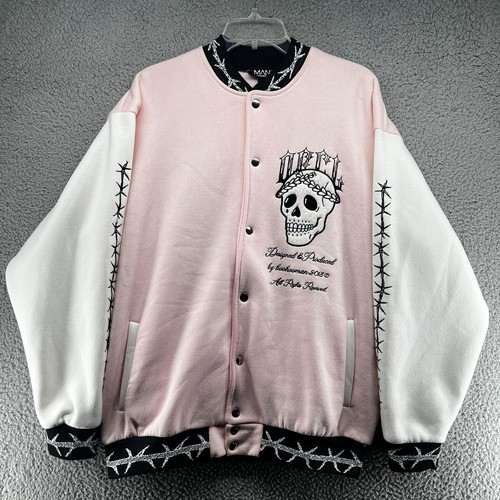 Boohooman giacca uomo - uomo, rosa