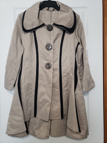 Cappotto design oggi nero - cappotto,